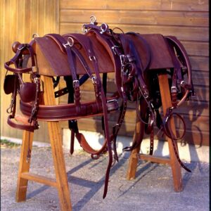 HARNAIS MARATHON CUIR NATUREL